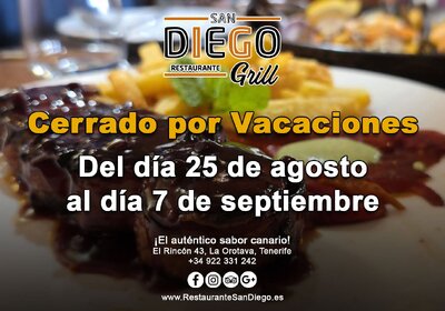 ¡Nos vamos de vacaciones!