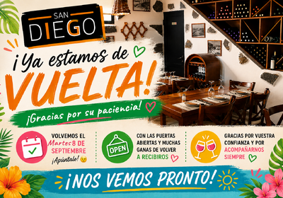 ¡Ya estamos de vuelta!
